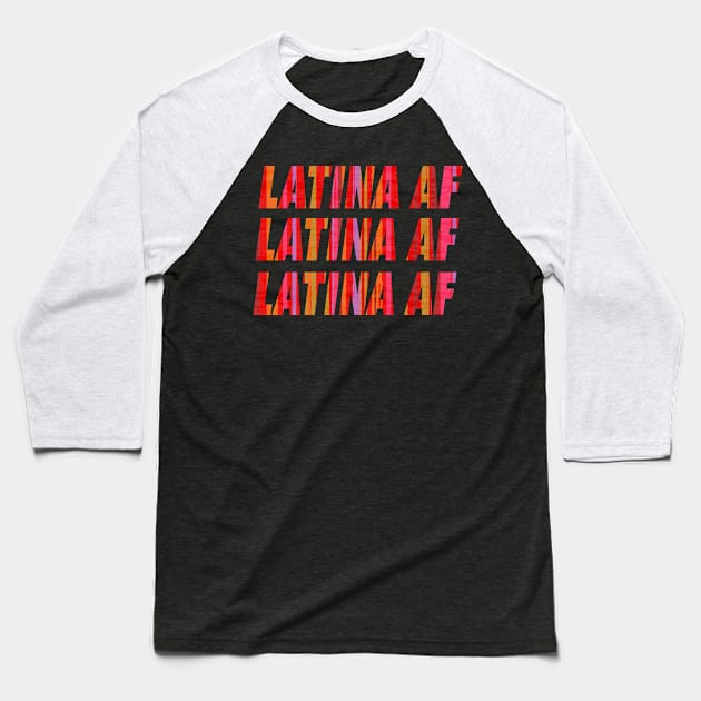 Latina T-shirt Baseball T-Shirt by johnnie2749